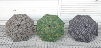 大島紬の日傘 | 和布工房 古布恋